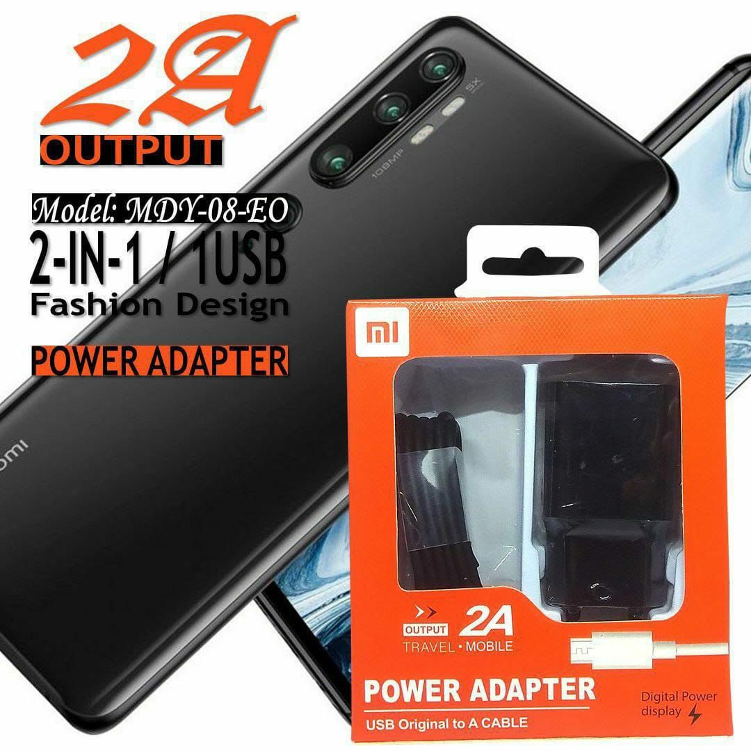 TRAVEL CHARGER XIAOMI ORI 99% 2A / V8 / MICRO SEGEL BT
